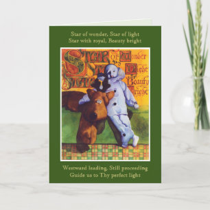 STAR OF WONDER Christmas Card