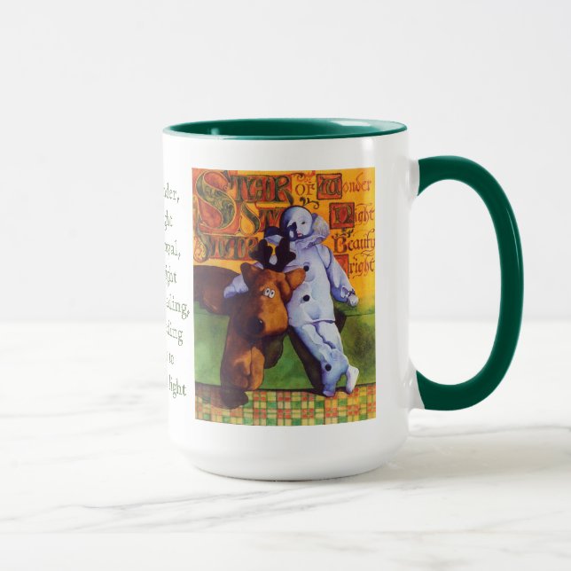 STAR OF WONDER Tall Hunter Green Combo Mug (Right)