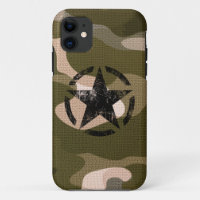 Star on Burlap style