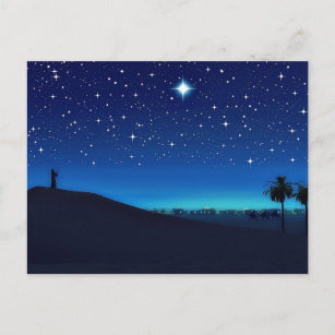 Star Over Bethlehem Postcard