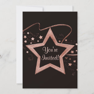 Star Patch (solid) Invitation