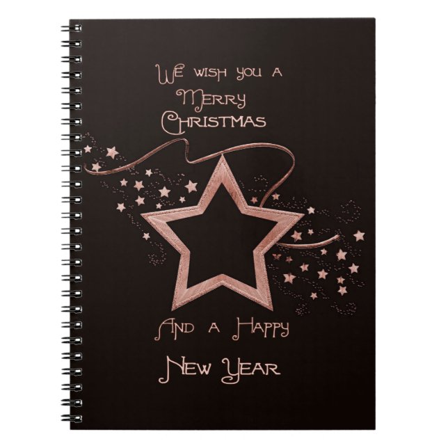 Star Patch (solid) Notebook (Front)