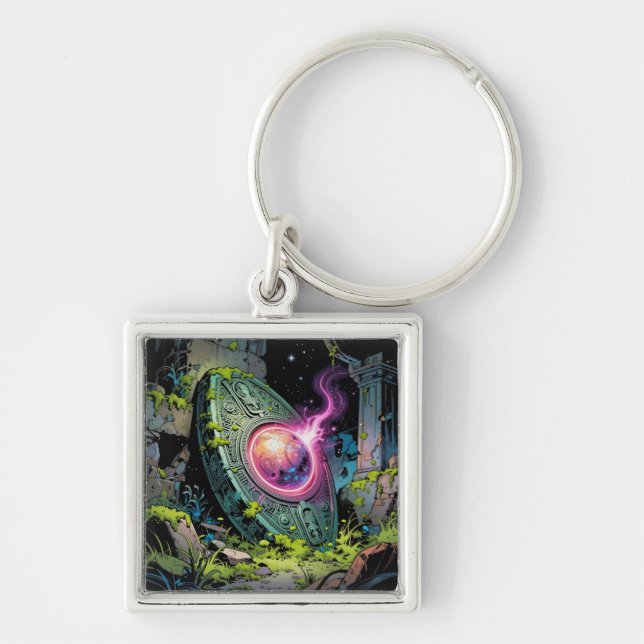 Star Path - Journey Through the Universe´1 Key Ring (Front)