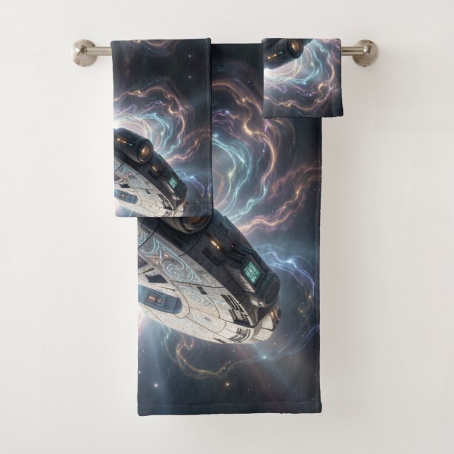 Star Path – Journey Through the Universe´8 Bath Towel Set (Insitu)