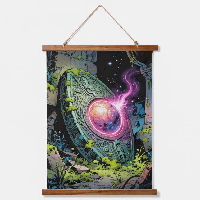 Star Path - Journey Through the Universe Hanging Tapestry (Front)