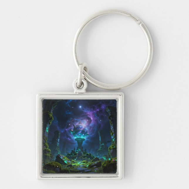 Star Path - Journey Through the Universe Key Ring (Front)