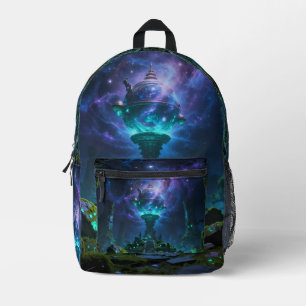 Star Path - Journey Through the Universe Printed Backpack