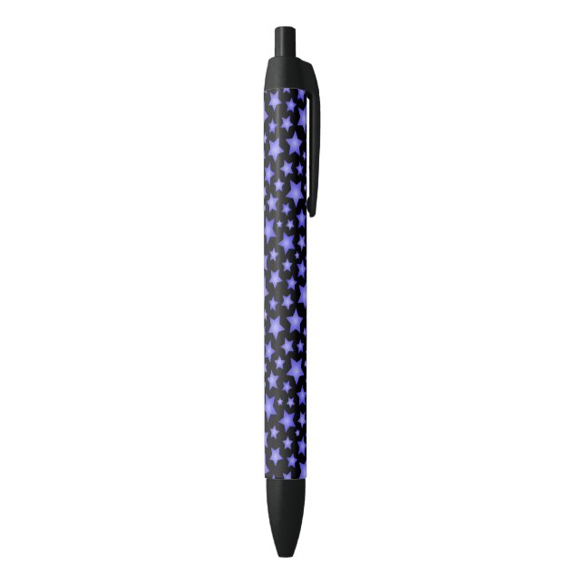 Star pattern black ink pen (Bottom (Vertical))