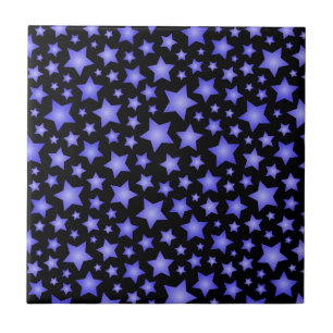 Star pattern ceramic tile