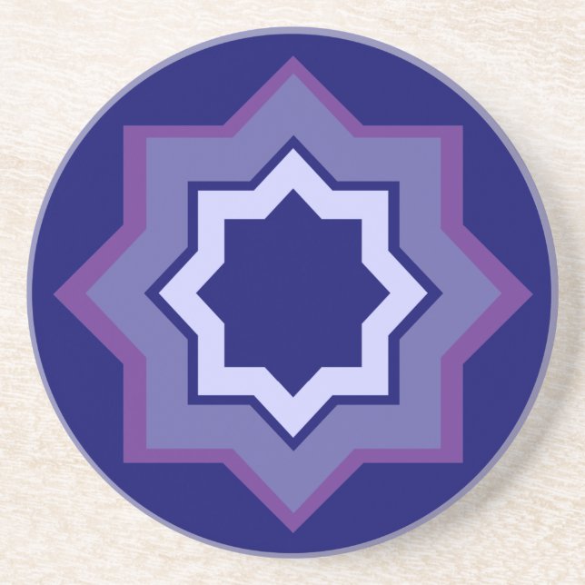 Star Pattern Coaster (Front)