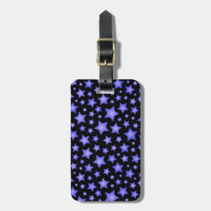 Star pattern luggage tag