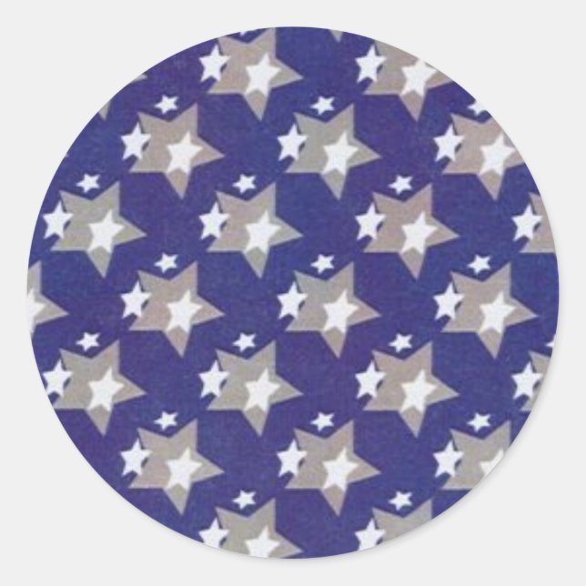 Star Pattern Sticker (Front)