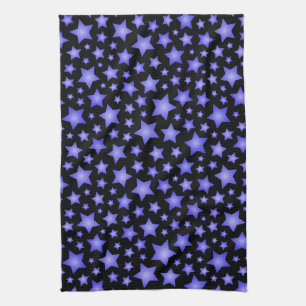 Star pattern tea towel