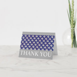 Star Pattern THANK YOU Card