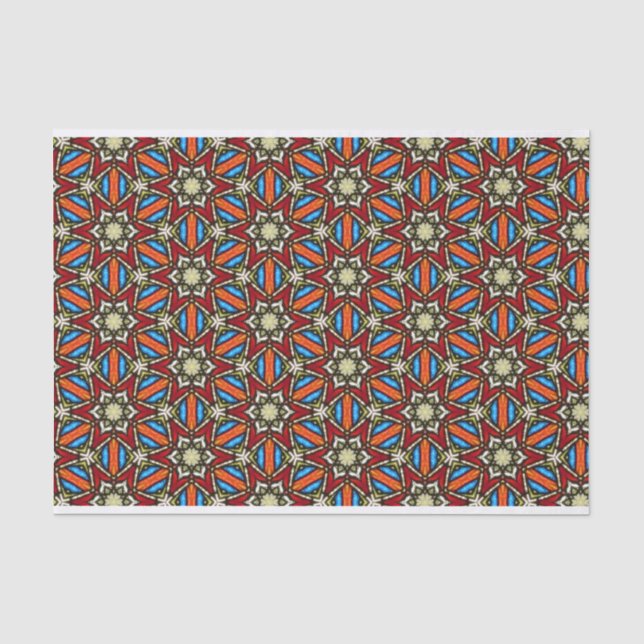 star patterns tissue paper (Front)