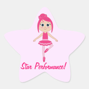 Star Performance Dance and Ballet Star Sticker