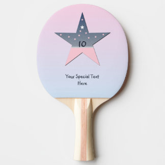 Star Ping Pong Paddle