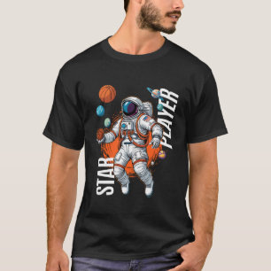 Star Player - Space Basketball Vibes T-Shirt