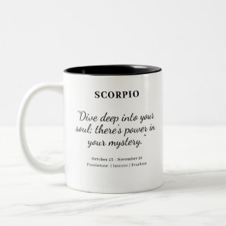 Star Power: Scorpio Astrology Mug