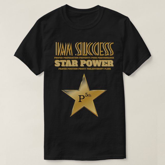 STAR POWER T-Shirt (Design Front)