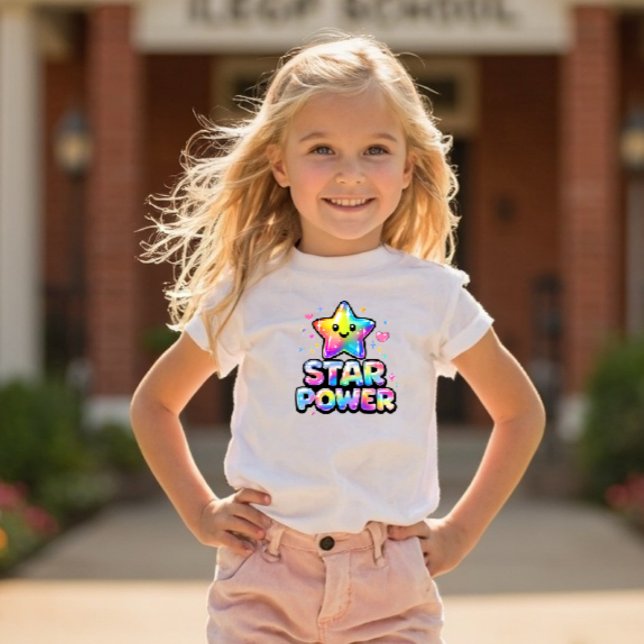 Star Power Y2K Pop Kids Tee (Creator Uploaded)