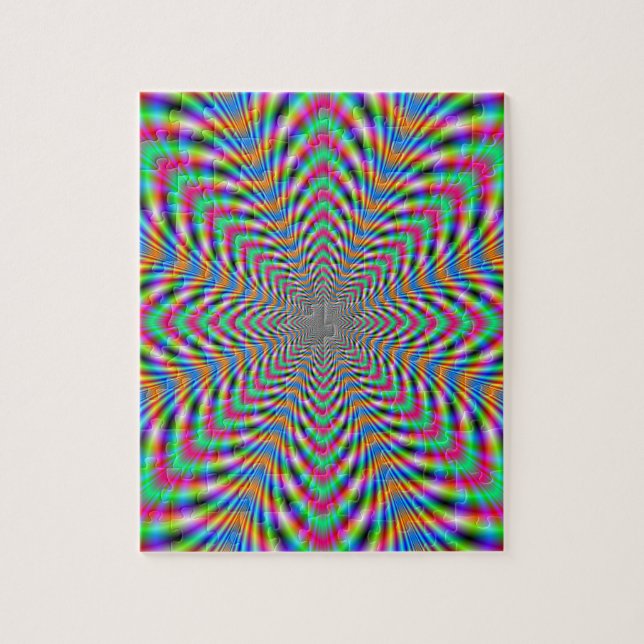 Star Psychedelic Puzzle (Vertical)