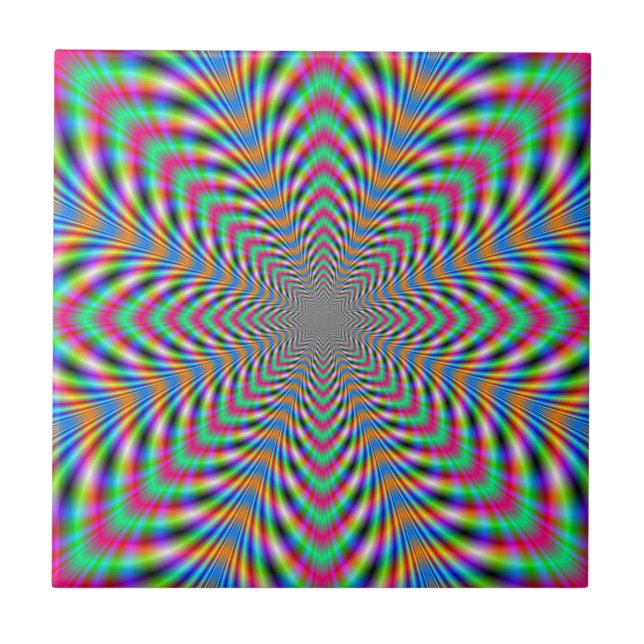 Star Psychedelic tile (Front)