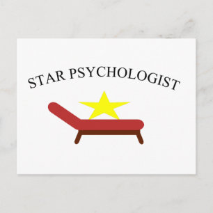 star psychologist postcard