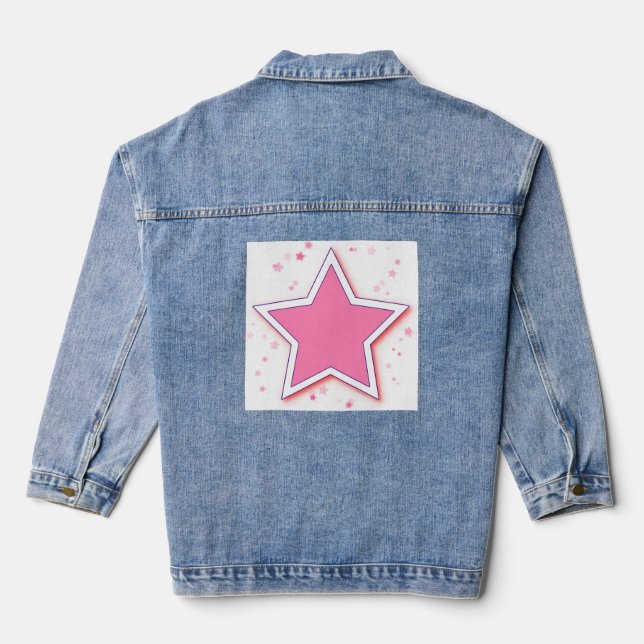 Star Quality  Denim Jacket (Back)
