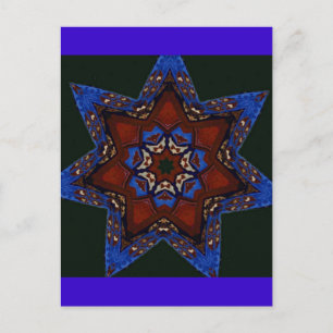 Star Quilt Postcard