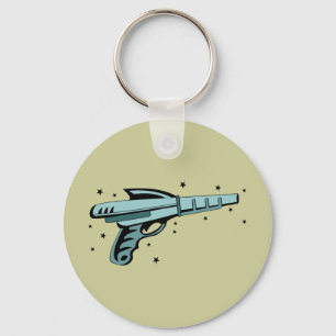 Star Ray Gun Laser Pistol Key Ring