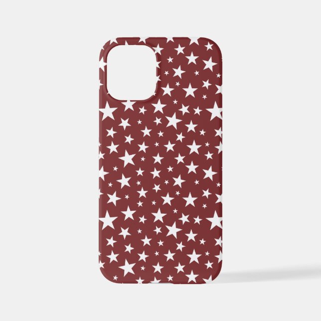 Star Repeating Pattern iPhone Case (Back)