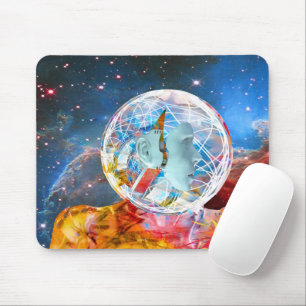 Star Robot Mouse Mat