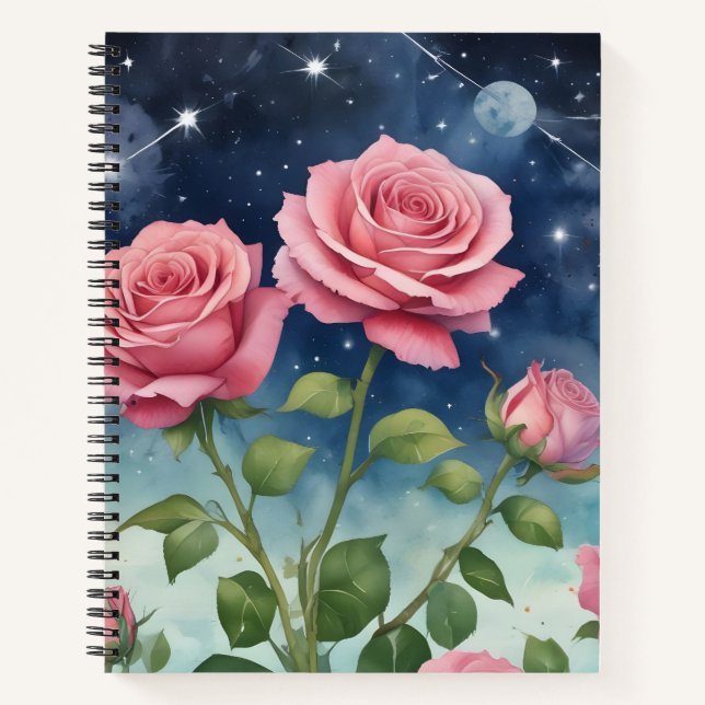 Star Roses Notebook (Front)
