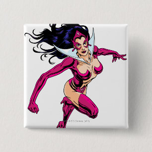 Star Sapphire 1 15 Cm Square Badge