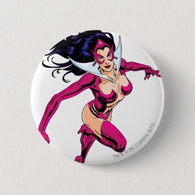 Star Sapphire 1 6 Cm Round Badge (Front)