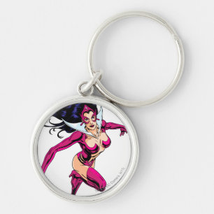 Star Sapphire 1 Key Ring