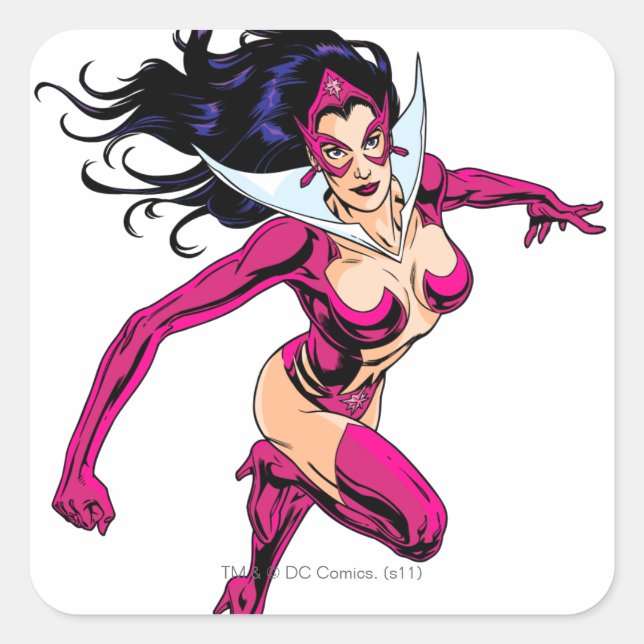 Star Sapphire 1 Square Sticker (Front)