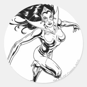 Star Sapphire 3 Classic Round Sticker