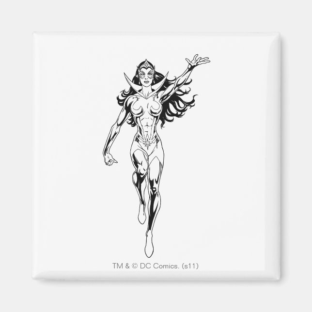 Star Sapphire 6 Magnet (Front)