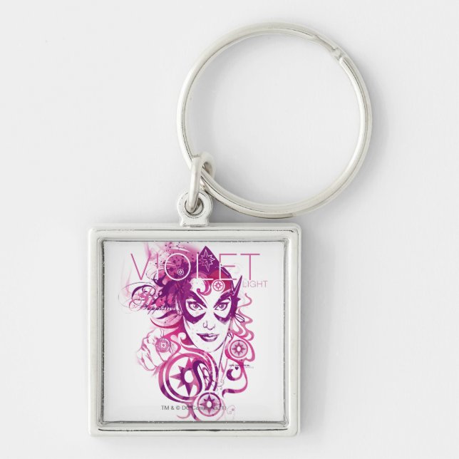 Star Sapphire Graphic 3 Key Ring (Front)