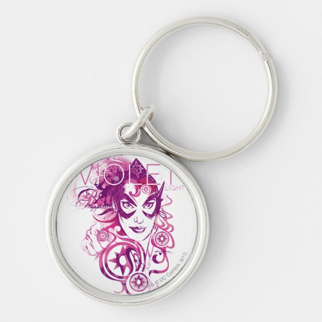 Star Sapphire Graphic 3 Key Ring (Front)