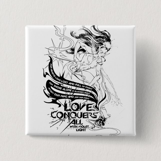 Star Sapphire Graphic 5 15 Cm Square Badge (Front)