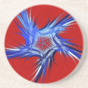 Star Series-2--- Blue Star Coaster 1 of