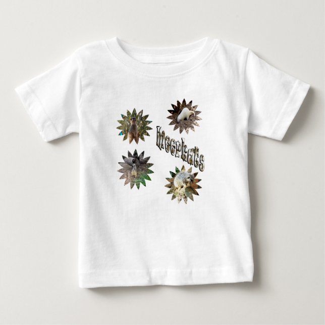 Star Shapes Meerkat Images, Baby T-Shirt (Front)