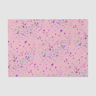 Star Shine Party Stars Party stars! pink Tissue Paper