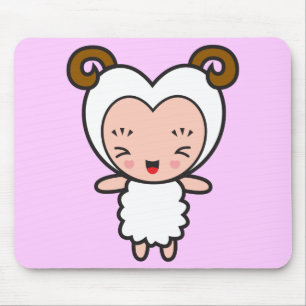 Star Sign Character - Aries Mouse Pad