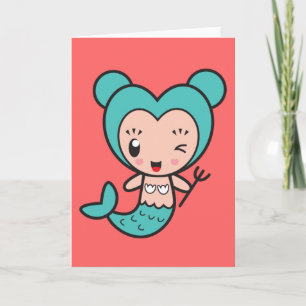 Star Sign Character - Pisces Card