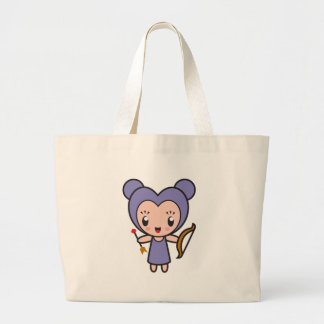 Star Sign Character - Sagittarius Large Tote Bag