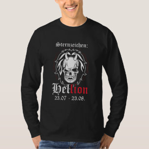 Star Sign Rock Hellion For Lion T-Shirt